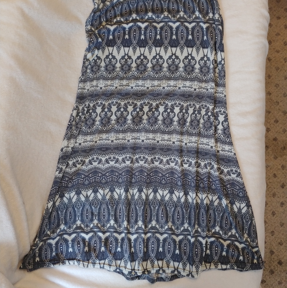 Gorgeous boho patterned maxi skirt